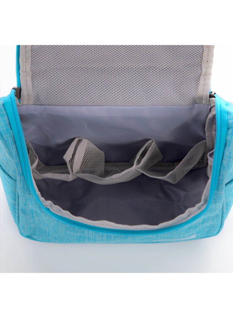 Turquoise Cosmetic & Personal Care Organizing Bag Zipper Closure / Toiletry Travel Bag - Image 3